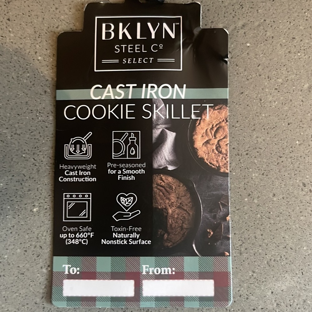 Mini cast iron skillet by BYLYN Steel C• - Picture 4 of 6